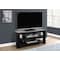 Monarch Specialties Tv Stand, 42 Inch, Console, Storage Shelves, Living Room, Bedroom, Laminate, Black I 2564 - alternate 2
